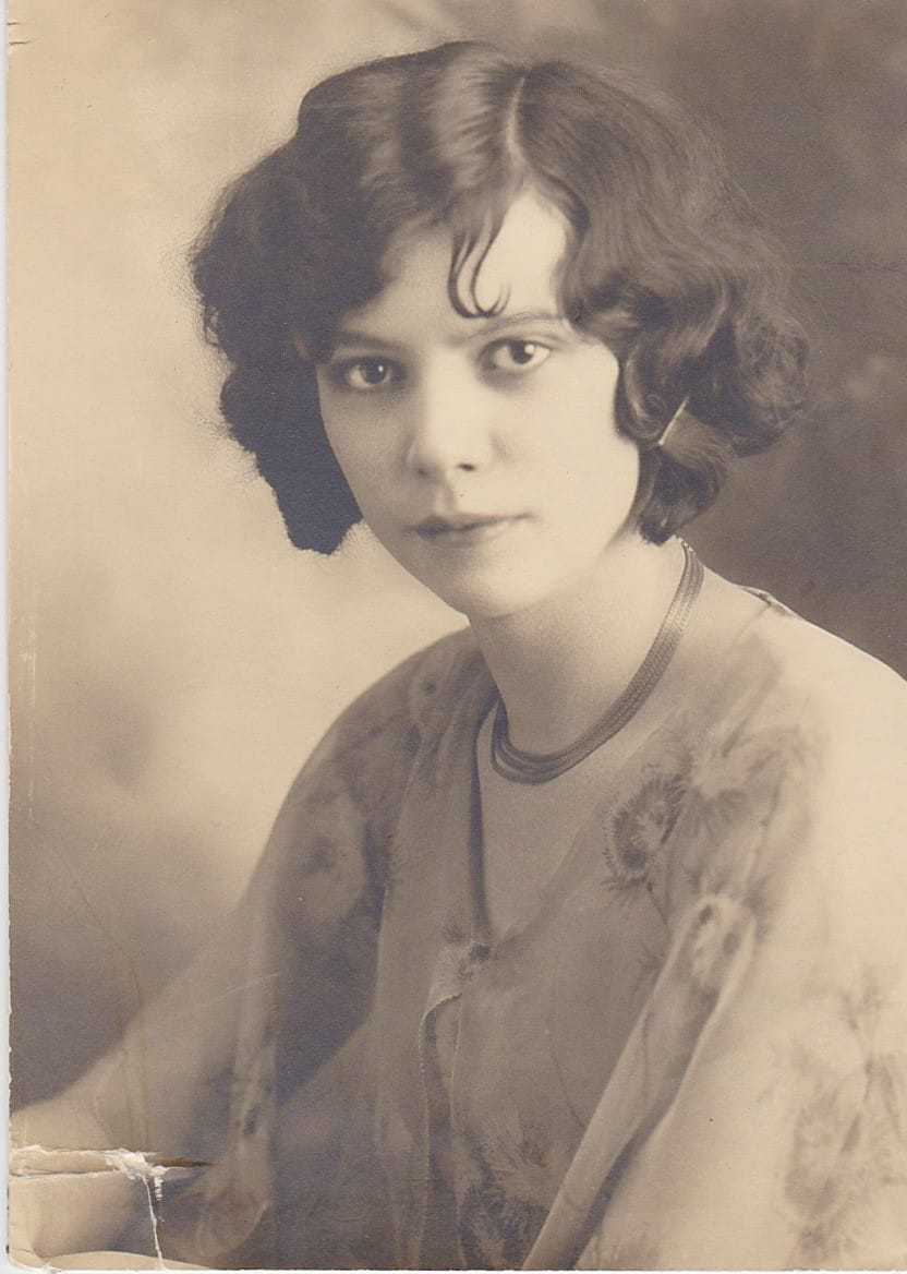 A portrait of Elizabeth Sudmeier looking forward with a neutral expression.